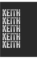Name KEITH Journal Customized Gift For KEITH A beautiful personalized