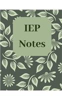 IEP Notes