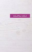 Unlined Plain Notebook