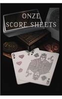 Onze Score Sheets