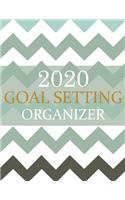 2020 Goal Setting Organizer: This undated Journal to help you track your monthly, weekly and yearly goals With this ledger you can track your progress, priorities, checklists, a