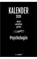 Kalender 2020 für Psychologen / Psychologe / Psychologin