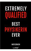 Notizbuch für Physiker / Physikerin: Originelle Geschenk-Idee [120 Seiten gepunktet Punkte-Raster blanko Papier]