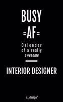 Calendar 2020 for Interior Designers / Interior Designer