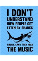 Shark Notebook - Wide Ruled