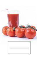 Make Your Own Tomato Juice Recipe Book: Large Writing Size Paper - 7.44 X 9.69