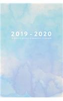 2019 - 2020, 18 Month Weekly & Monthly Planner: January 2019 - June 2020