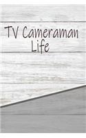 TV Cameraman Life: Personalized Weekly Action Planner, Featuring 120 Pages 6x9