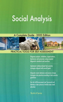 Social Analysis A Complete Guide - 2020 Edition
