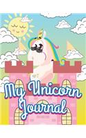 My Unicorn Journal: Cute Notebook Journal V42