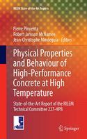 Physical Properties and Behaviour of High-Performance Concrete at High Temperature