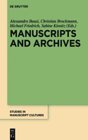 Manuscripts and Archives