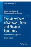 Many Faces of Maxwell, Dirac and Einstein Equations