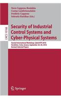 Security of Industrial Control Systems and Cyber-Physical Systems