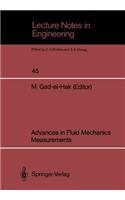 Advances in Fluid Mechanics Measurements