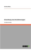 Entwicklung eines Kontaktmanagers