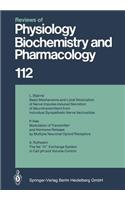 Reviews of Physiology, Biochemistry and Pharmacology