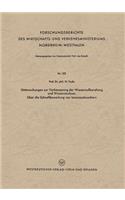 Untersuchungen Zur Verbesserung Der Wasseraufbereitung Und Wasseranalyse: Über Die Schnellbewertung Von Ionenaustauschern