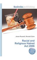 Racial and Religious Hatred ACT 2006: (English)