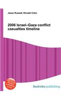 2006 Israel-Gaza Conflict Casualties Timeline
