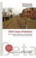 XXXI Corps (Pakistan)