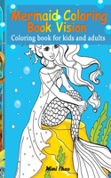 mermaid coloring book vision