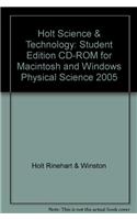 Holt Science & Technology: Student Edition CD-ROM for Macintosh and Windows Physical Science 2005