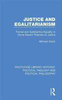 Justice and Egalitarianism