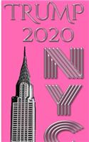 Trump 2020 sir Michael designer New York City Writing drawing Journal: Trump
