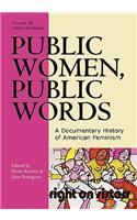 Public Women, Public Words