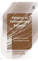 Patterns of Parliamentary Behavior: Passage of Legislation Across Western Europe