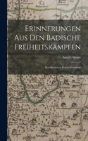 Erinnerungen aus den Badische Freiheitskämpfen