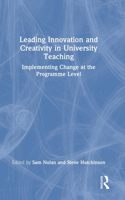 Leading Innovation and Creativity in University Teaching