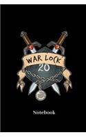 War Lock Notebook