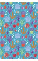 Blue seabed notebook
