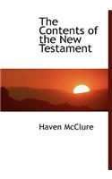 The Contents of the New Testament