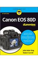 Canon EOS 80d for Dummies