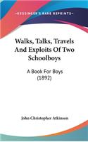 Walks, Talks, Travels And Exploits Of Two Schoolboys