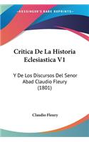 Critica De La Historia Eclesiastica V1
