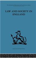 Law and Society in England