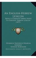 An English-Hebrew Lexicon