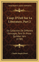 Coup-D'Oeil Sur La Litterature, Part 2