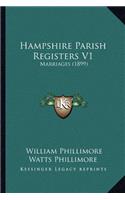 Hampshire Parish Registers V1