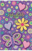 NKJV, Sequin Bible, Flexcover, Purple