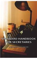 Standard Handbook For Secretaries