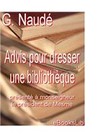 Advis Pour Dresser Une Biblioth Que