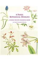 4 Panel Botanical Designs