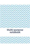 Multi-Purpose Notebook: 50 Pages Graph, 50 Pages Ruled, 50 Pages Blank Paper. Total Amount of Pages: 150