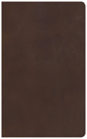 KJV Giant Print Reference Bible, Brown Genuine Leather, Indexed