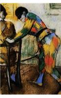 ''Two Harlequins'' by Edgar Degas - 1886: Journal (Blank / Lined)